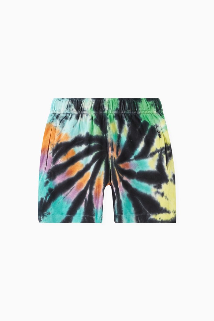 

Garden-dye Shorts in Cotton, Black