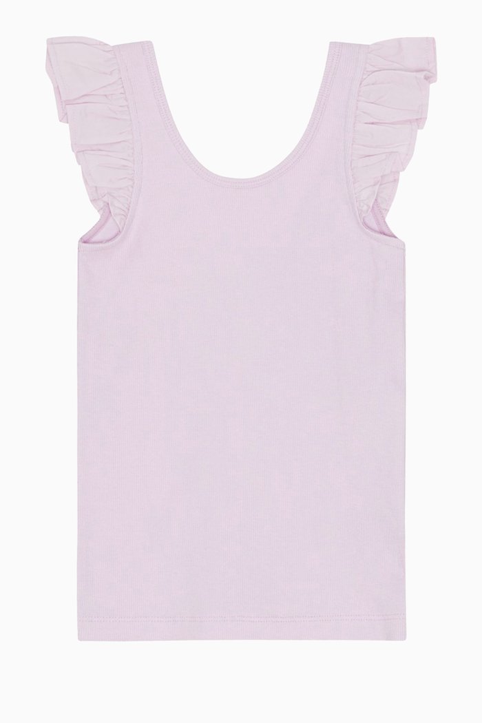 

Alpine Glow Tank Top in Cotton, Pink