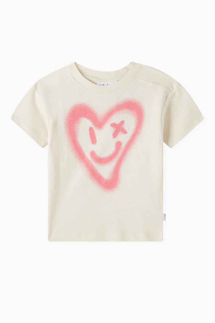 

Sea Shell T-Shirt in Organic Cotton, White