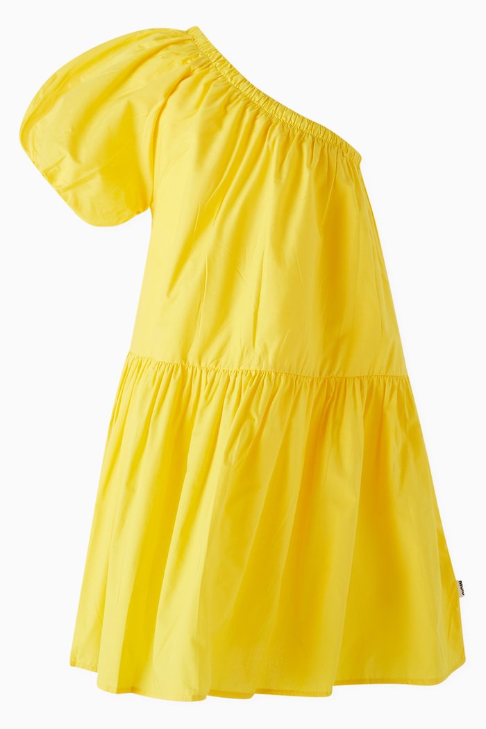 

Clarabelle Forget Me Not Dress in Cotton, Yellow