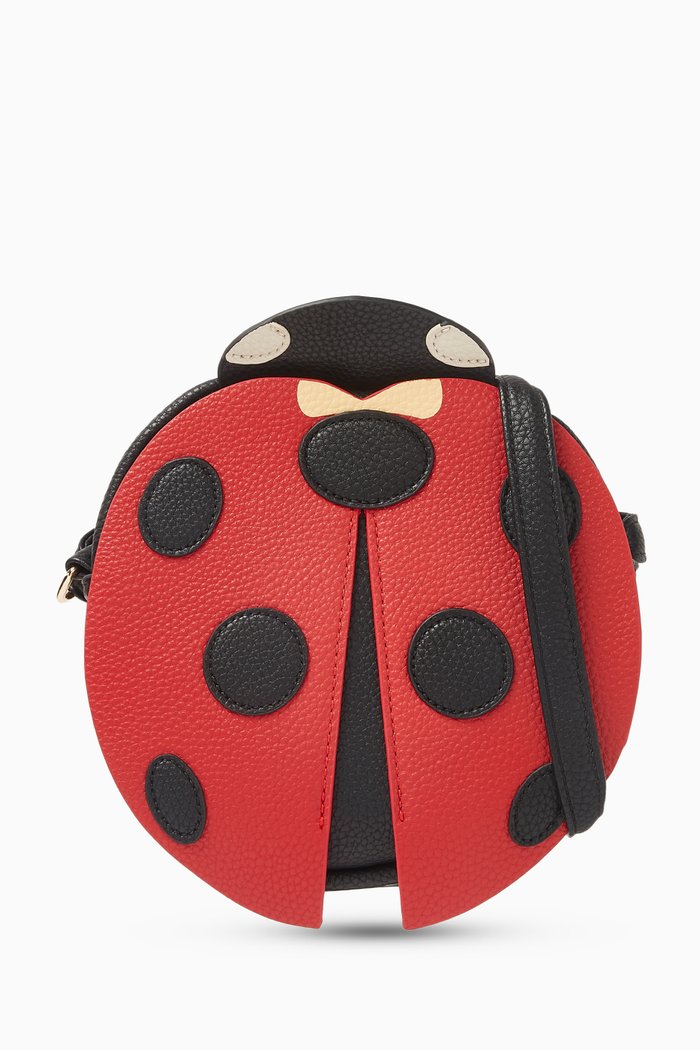 

Ladybird Bag in Eco-leather, Red