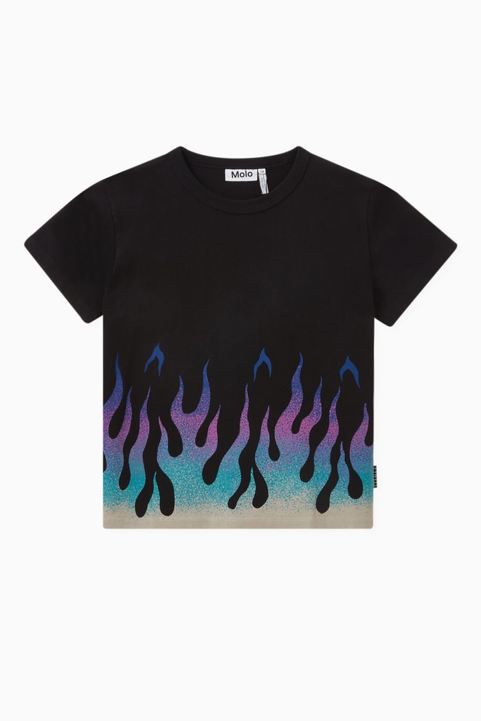 

Riley T-shirt in Organic Cotton, Black