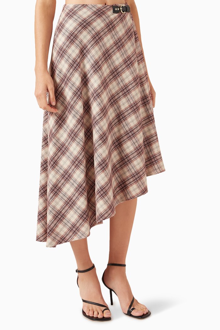 

Jarota Asymmetric Skirt, Neutral