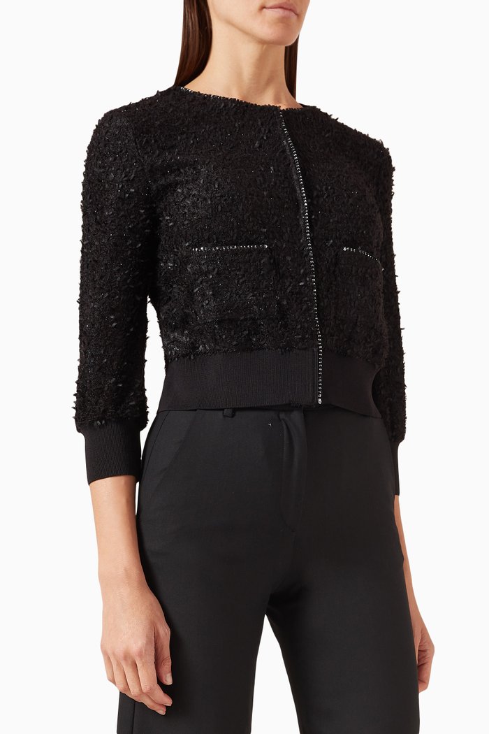 

Loxane Jacket & Top Set, Black
