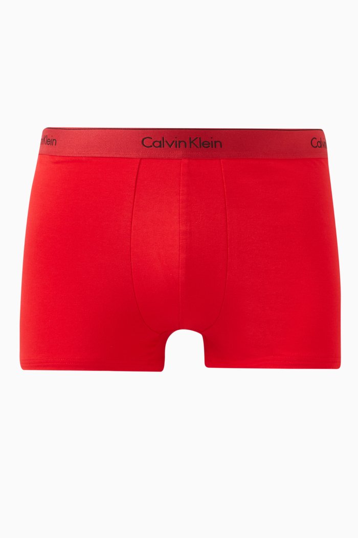 

Logo Trunk in Cotton Jersey, Red
