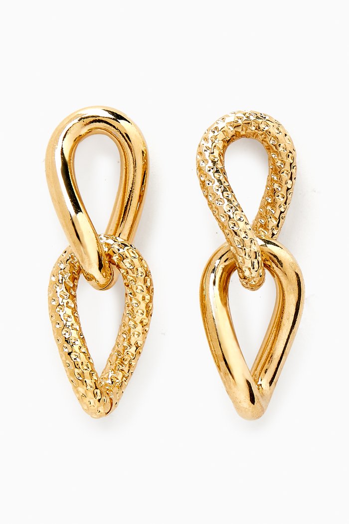 

Taylor Earrings in 18kt Gold-plated Bronze