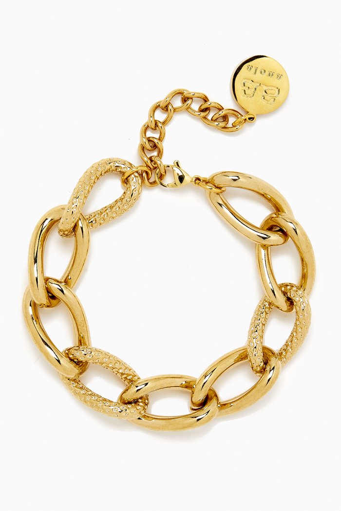

Taylor Bracelet in 18kt Gold-plated Bronze