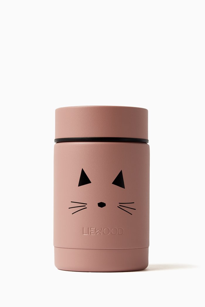 

Nadja Meal Jar in Stainless Steel, Pink