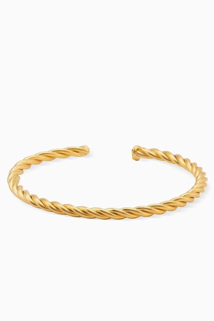 

Vienna Bracelet in 24kt Gold-plated Brass