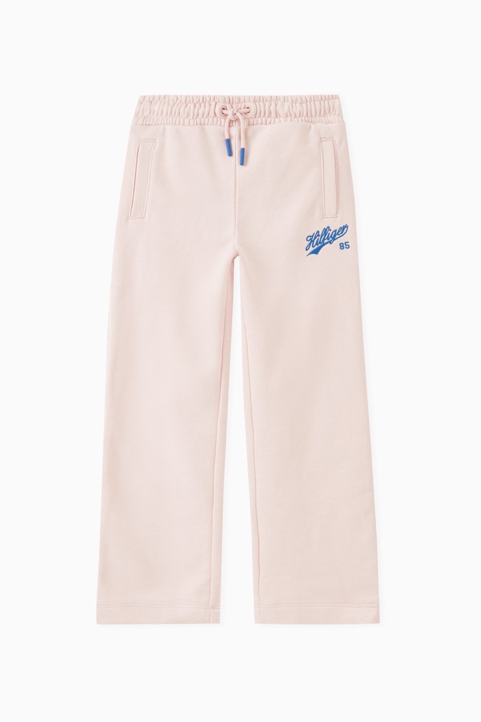 

Varsity Script Logo Joggers in Cotton-blend, Pink