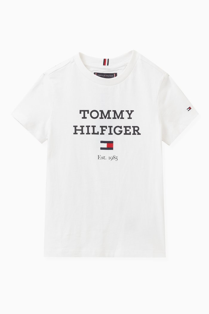 

Oversized Logo T-Shirt in Cotton, White