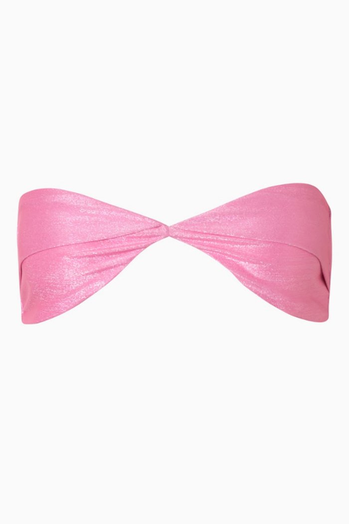 

Uvaline Strapless Bikini Top, Pink