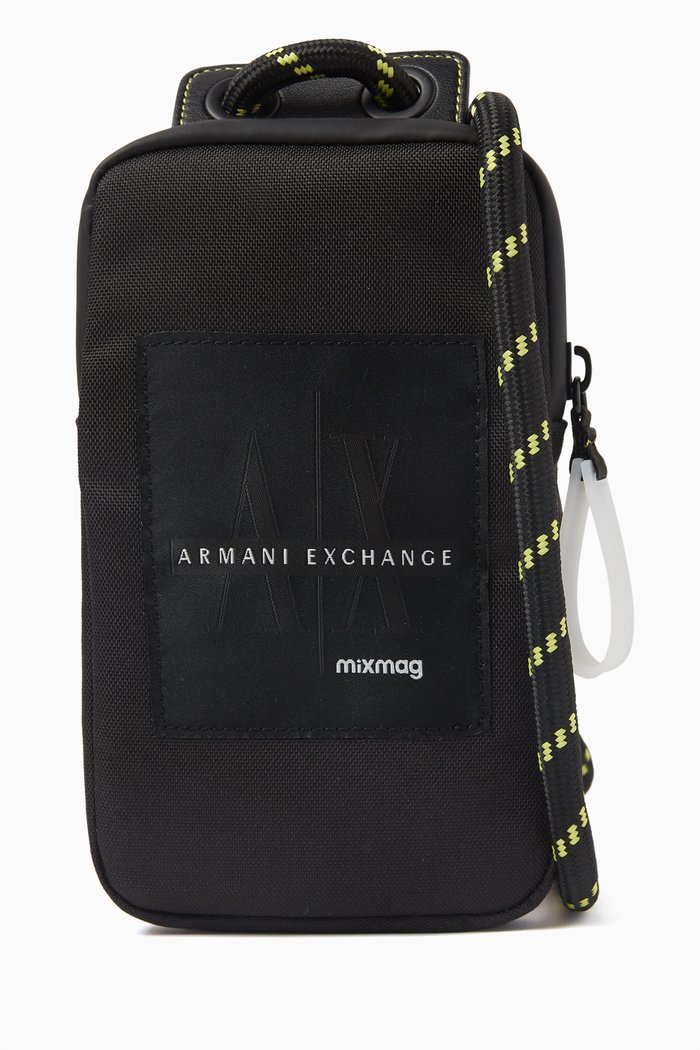 

Mixmag Music AX Logo iPhone Holder, Black