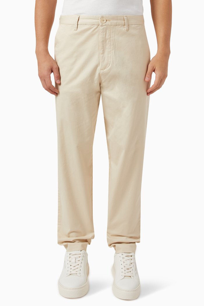 

Milano Edition Formal Pants in Cotton, Neutral