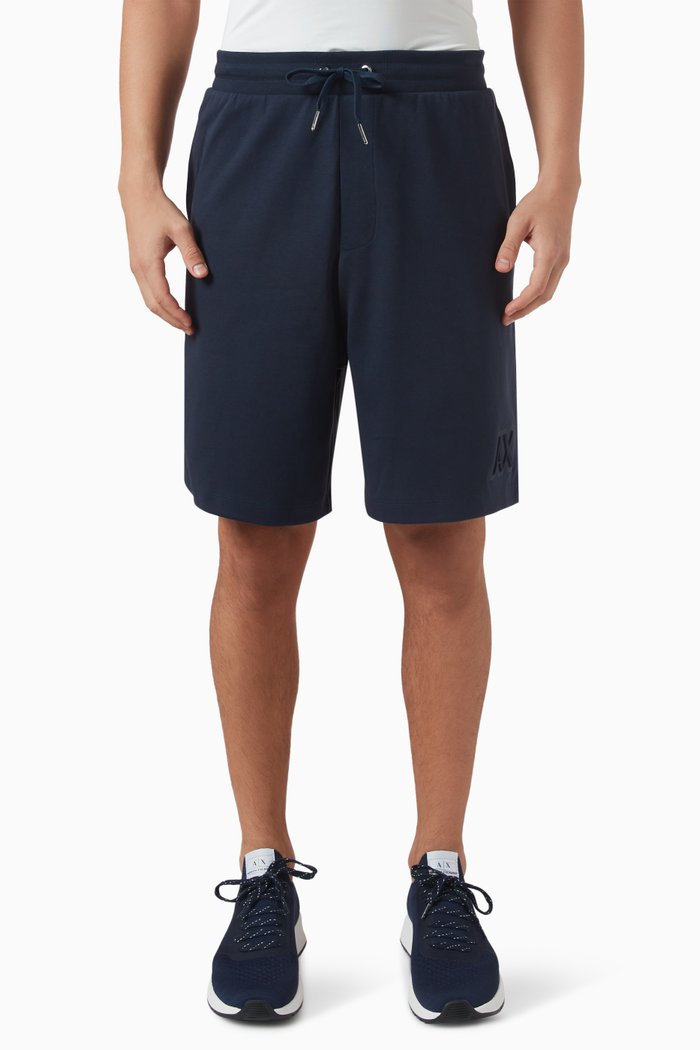 

Meta Nature AX Logo Shorts, Blue