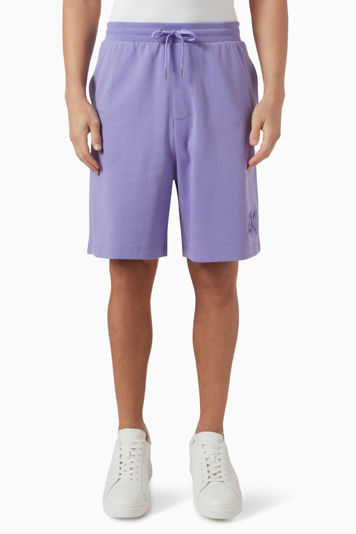 

Meta Nature AX Logo Shorts, Purple