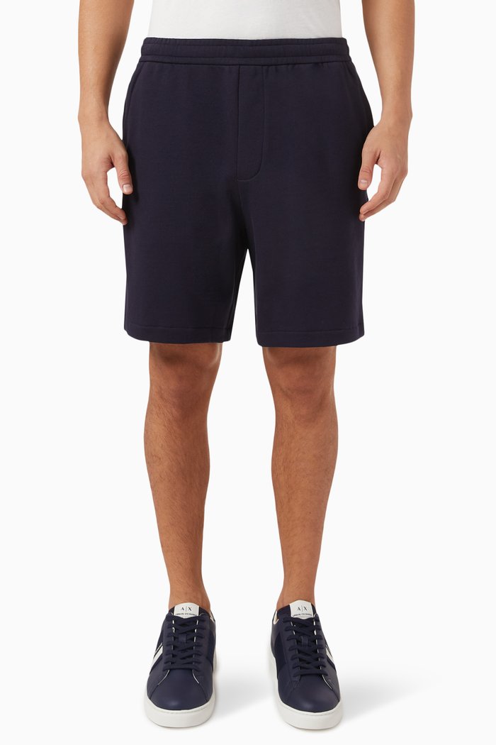 

Milano Edition Sweat-shorts in Organic-cotton, Blue