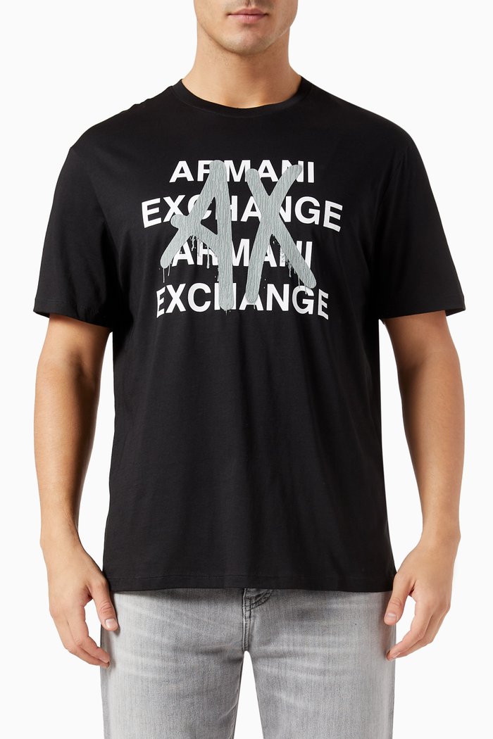 

Logo T-shirt in Supima-cotton, Black
