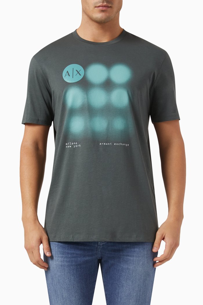 

Meta Nature T-shirt in Cotton, Grey
