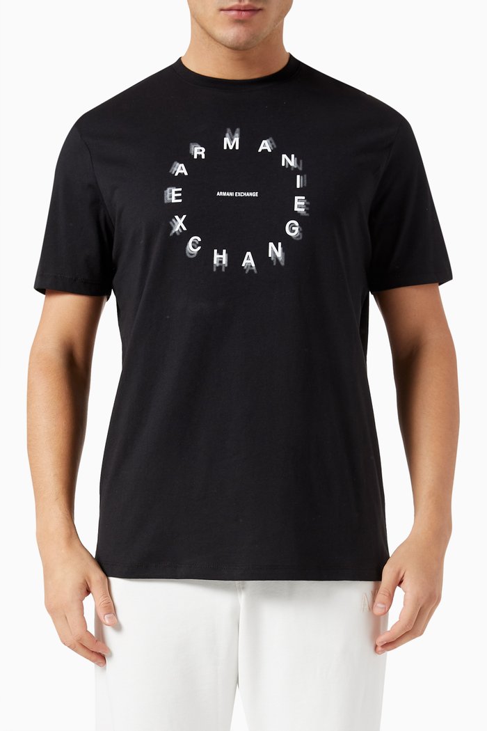 

Logo T-shirt in Cotton-jersey, Black