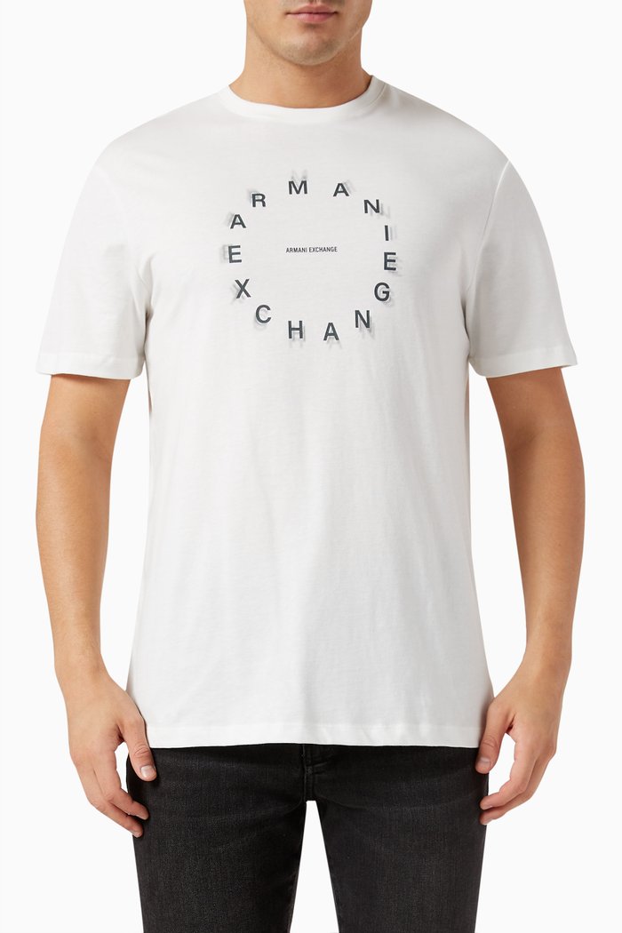 

Logo T-shirt in Cotton-jersey, White