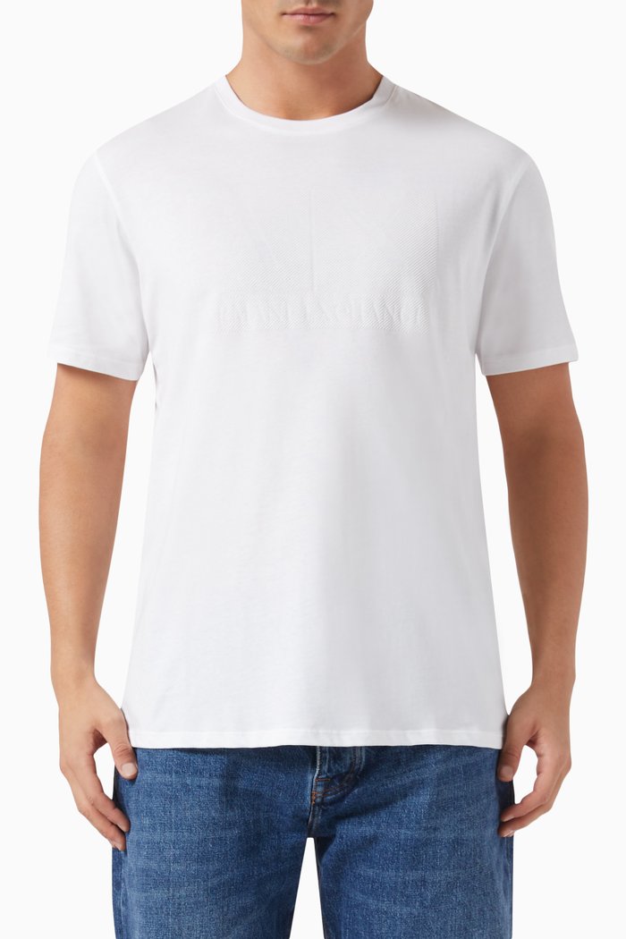 

Logo T-shirt in Cotton-jersey, White