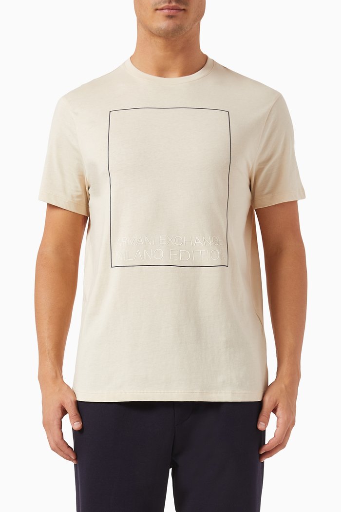 

Milano Edition Crew T-shirt in Cotton-jersey, Neutral