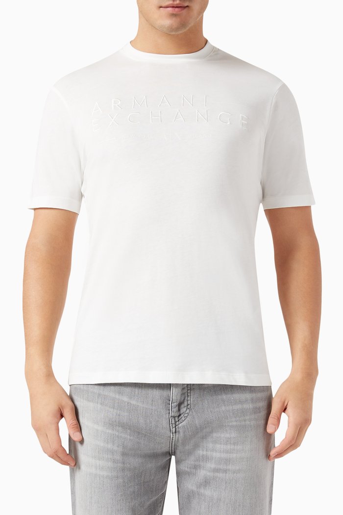 

Logo T-shirt in Cotton, White
