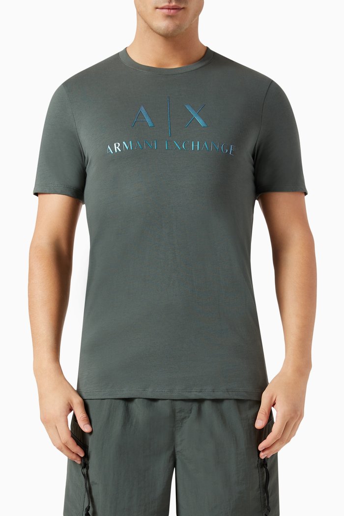 

Logo-print T-shirt in Cotton-jersey, Grey