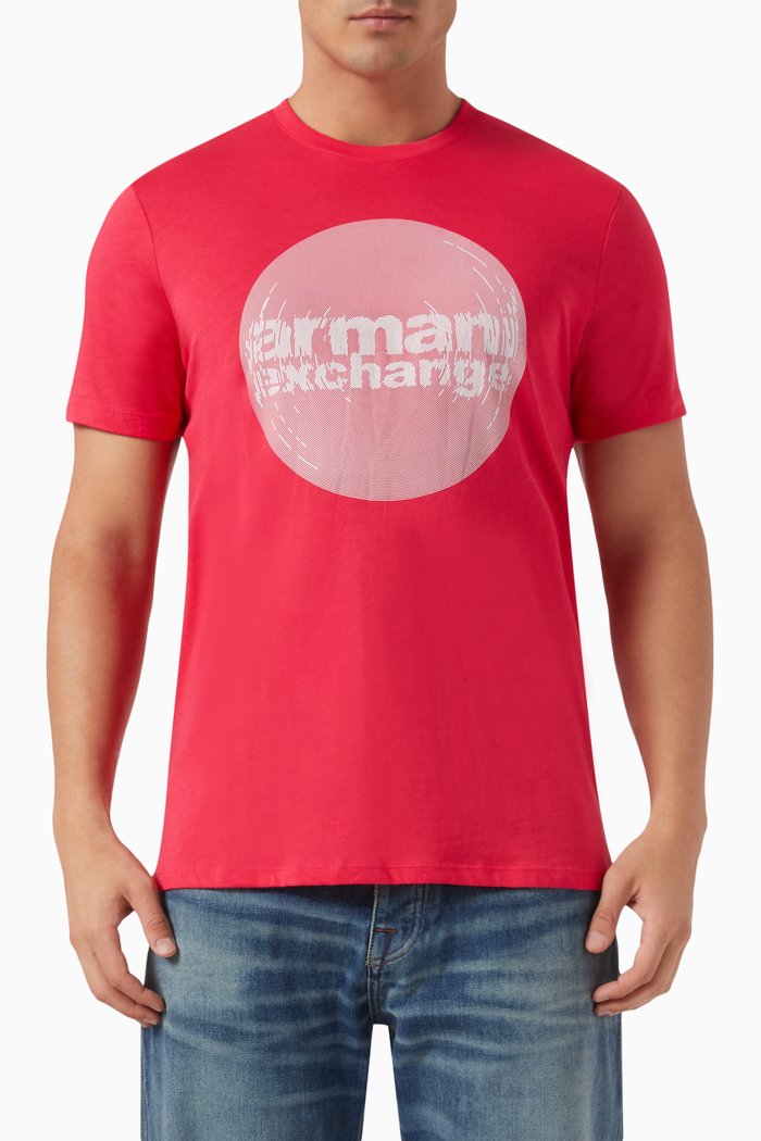 

Logo T-shirt in Cotton-jersey, Pink