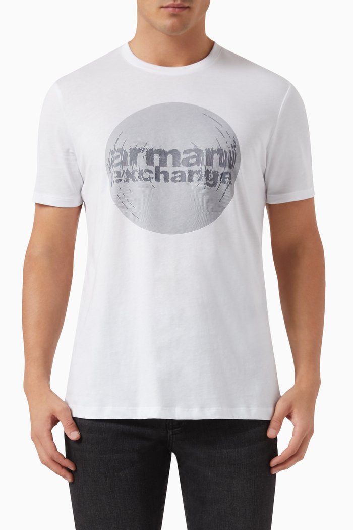 

Logo T-shirt in Cotton-jersey, White