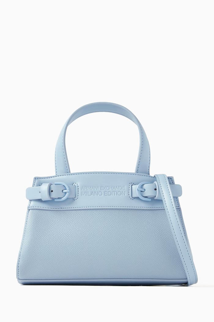 

Small Capsule Milano Tote Bag, Blue