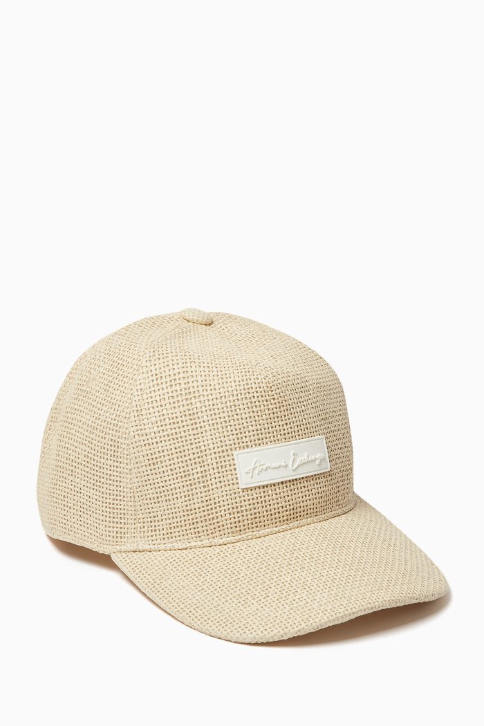 

Logo Baseball Hat in Straw, Neutral
