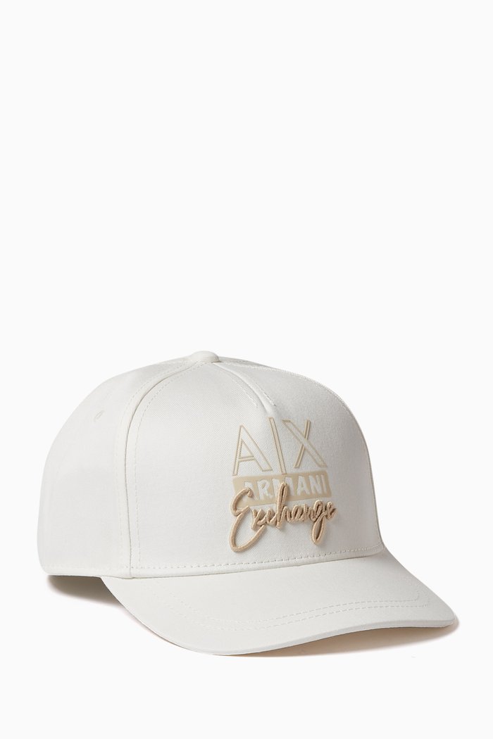 

AX Baseball Hat, White