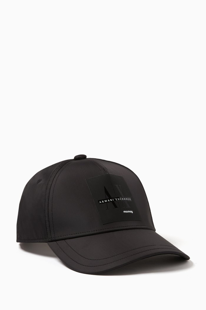 

Mixmag AX Logo Baseball Hat, Black