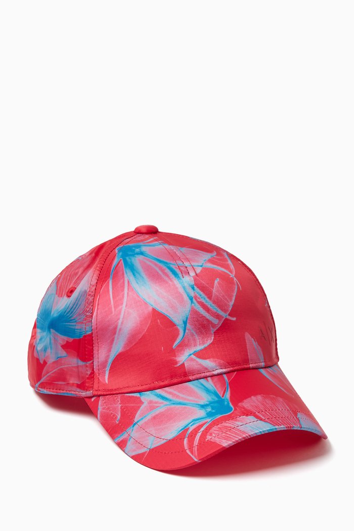 

AX Baseball Cap in Recycled-fabric, Pink