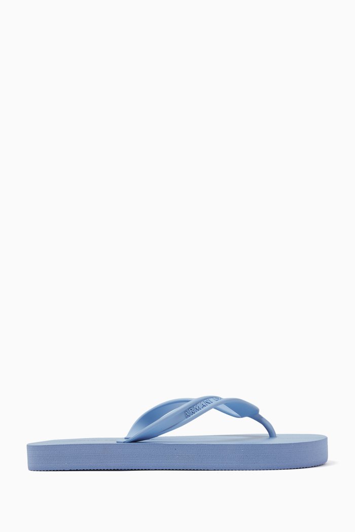 

Icon Cooper AX Flat Sandals in Rubber, Blue
