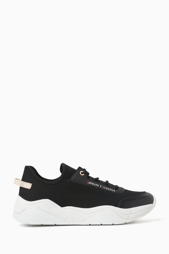 

Cher AX Logo Sneakers, Black
