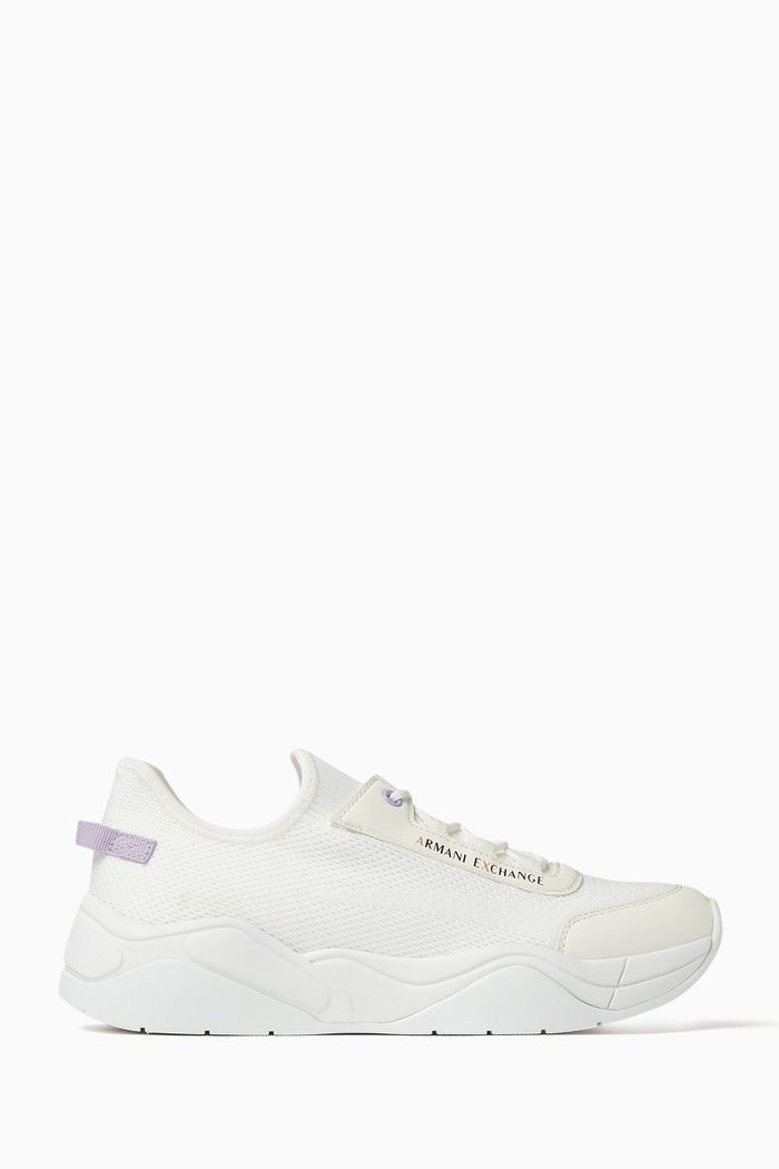 

Cher AX Logo Sneakers, White
