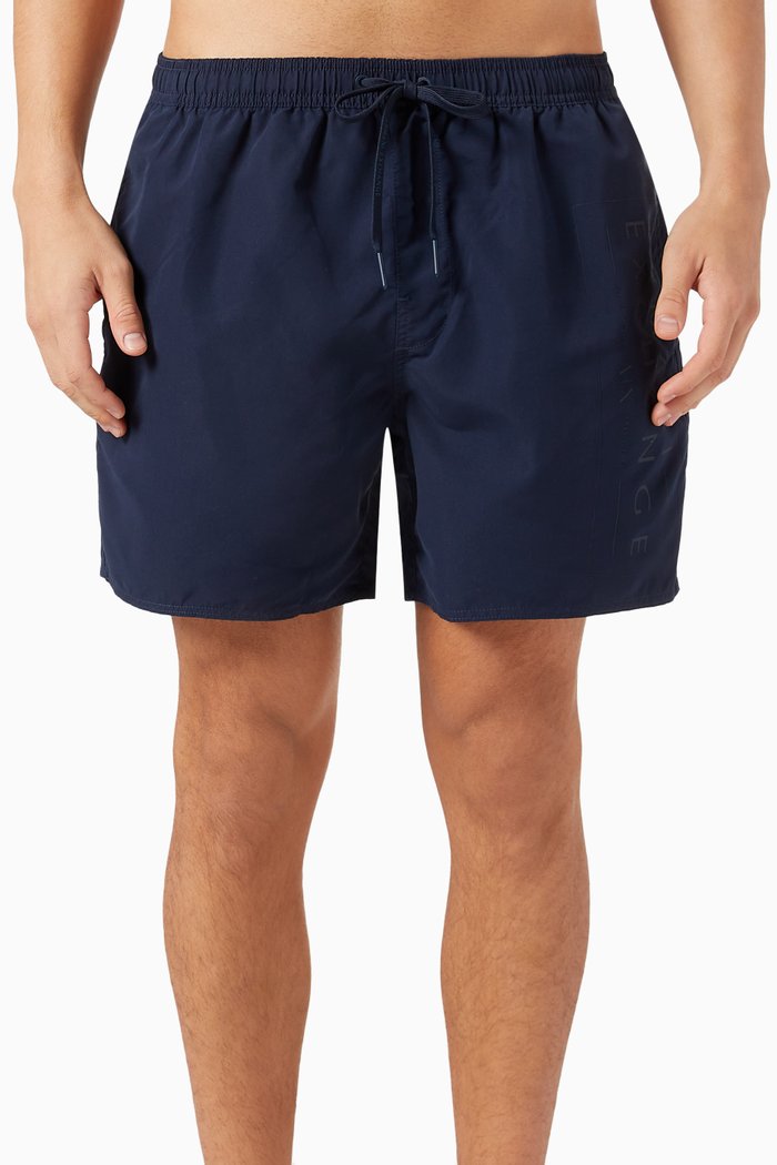 Logo Swim Shorts, Blue