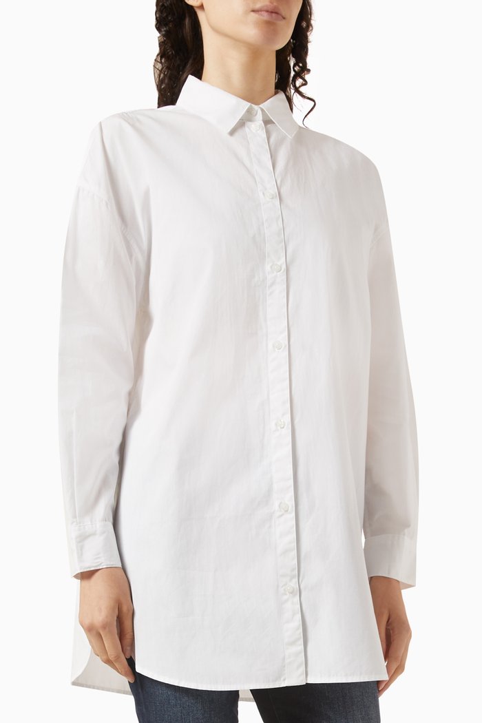 

Milano Edition Button-down Shirt in Cotton, White