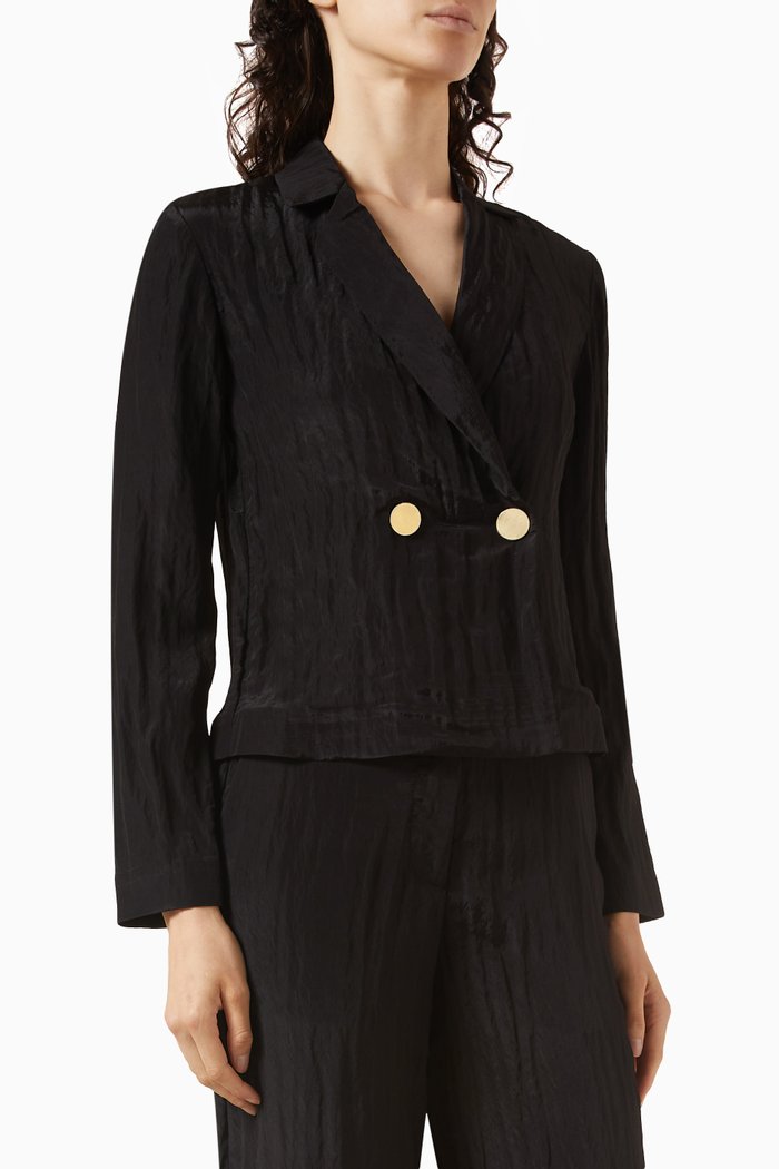 

Route 66 Giacca Blazer in Viscose-blend, Black