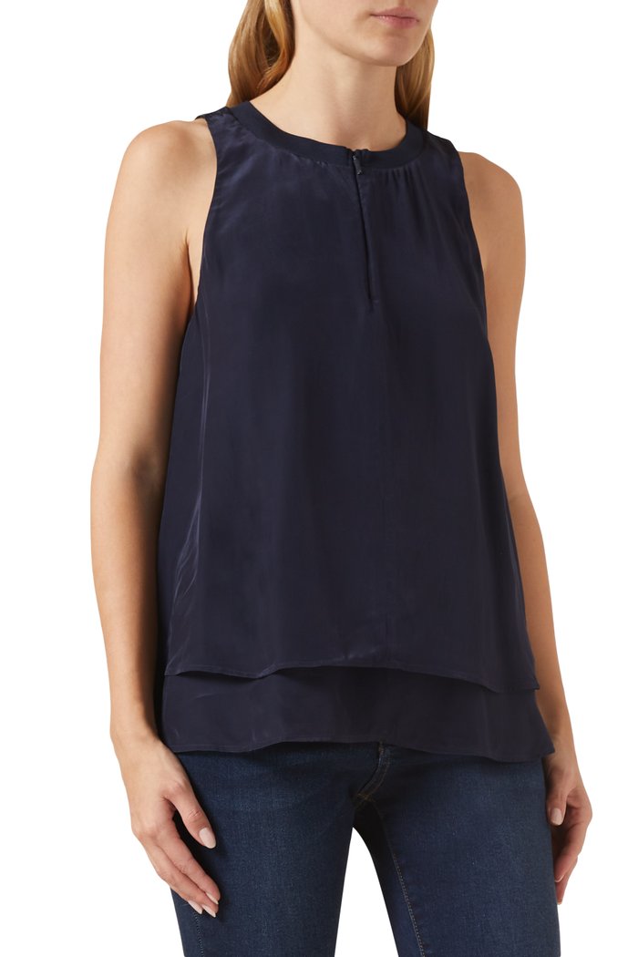 

Route 66 Top in Viscose, Purple
