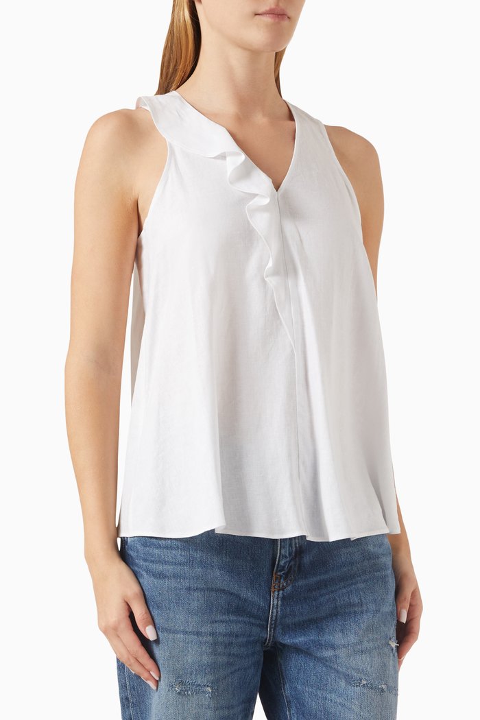 

Sleeveless Top, White