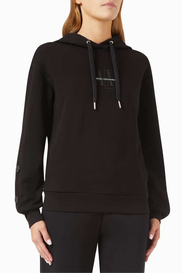 

Mixmag AX Logo Hoodie, Black