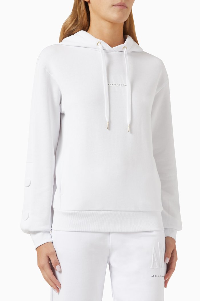 

Mixmag AX Logo Hoodie, White