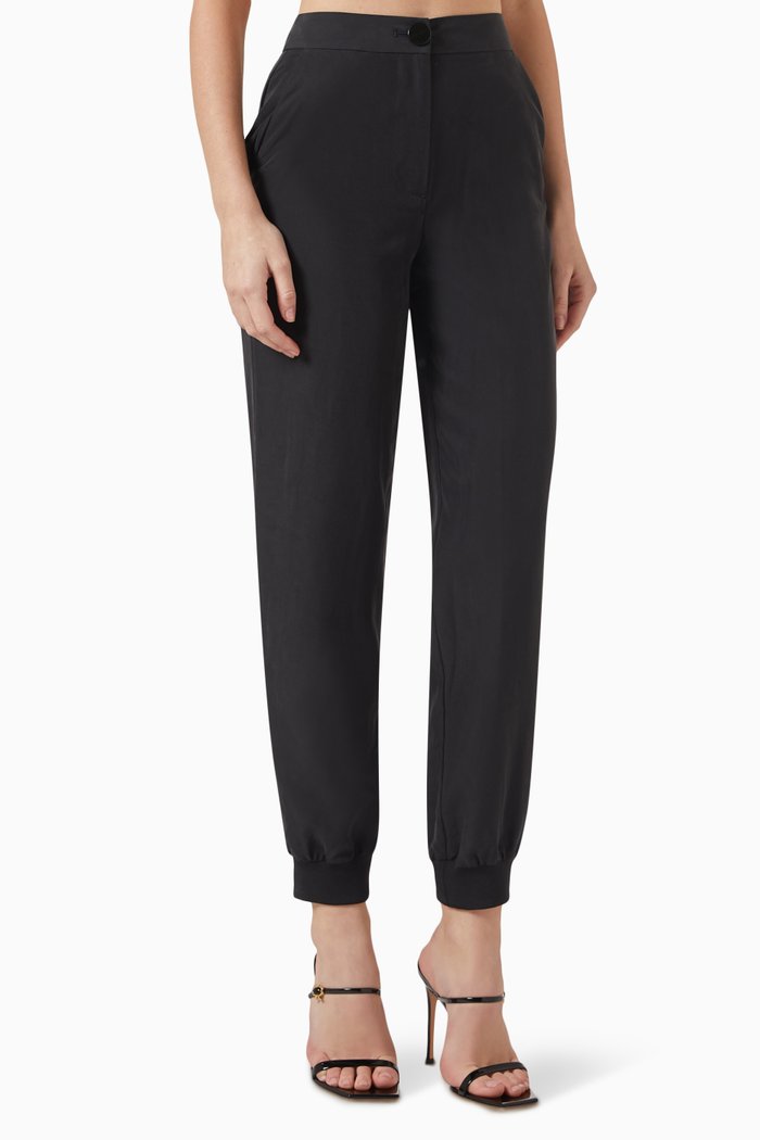 

x Mixmag AX Formal Pants in Modal-blend, Black