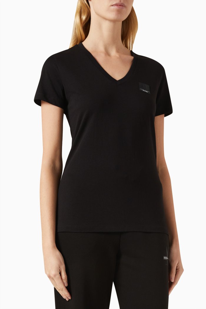 

Mixmag Slim-fit T-shirt in Jersey, Black