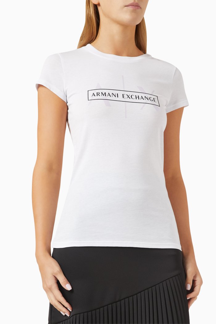 

Logo T-shirt in Organic-cotton, White