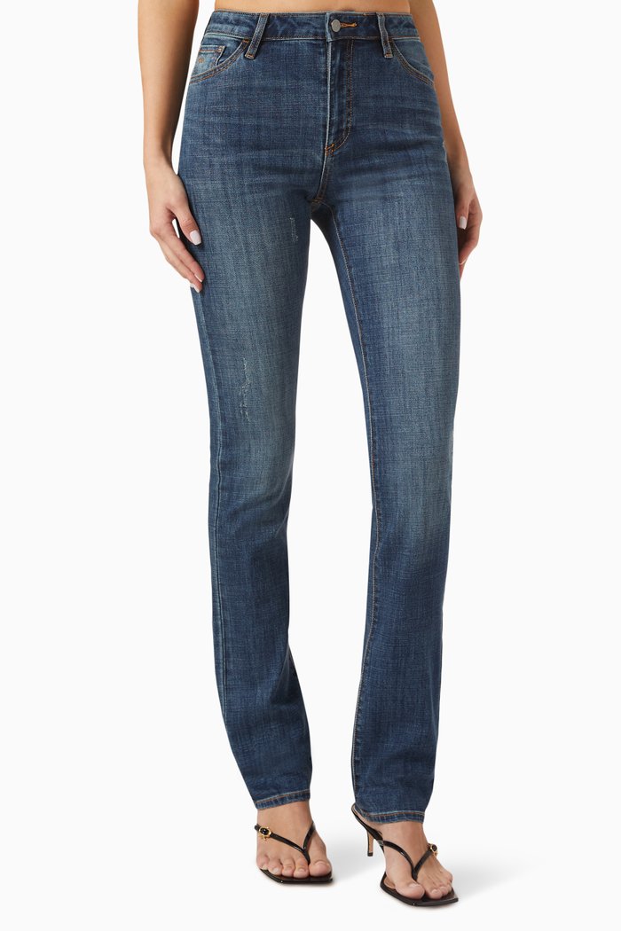 

J45 Cigarette Fit Jeans in Denim, Blue